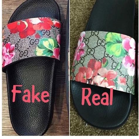 fake gucci slides how to spot|gucci slides are they real.